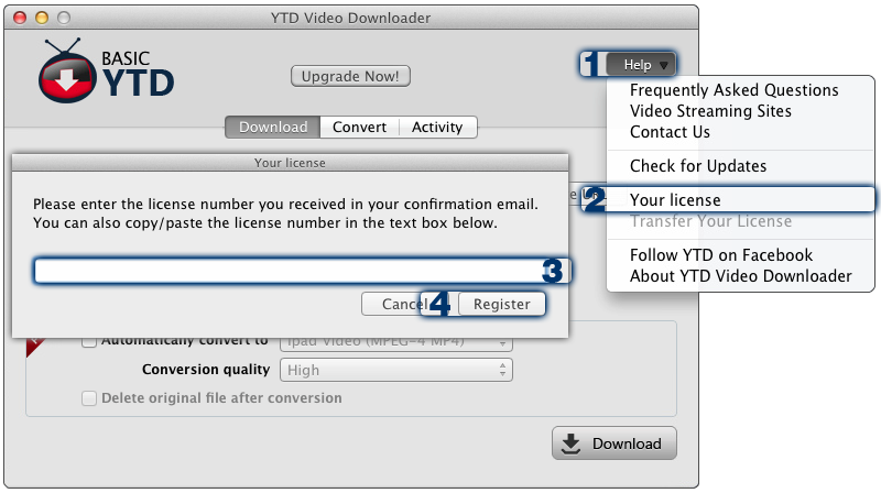 basic youtube downloader for mac